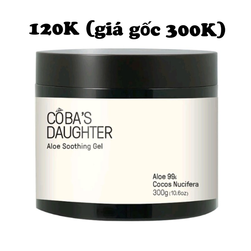 Gel Dưỡng Da làm mát tức thì CoBa’s Daughter Aloe Soothing. 79914