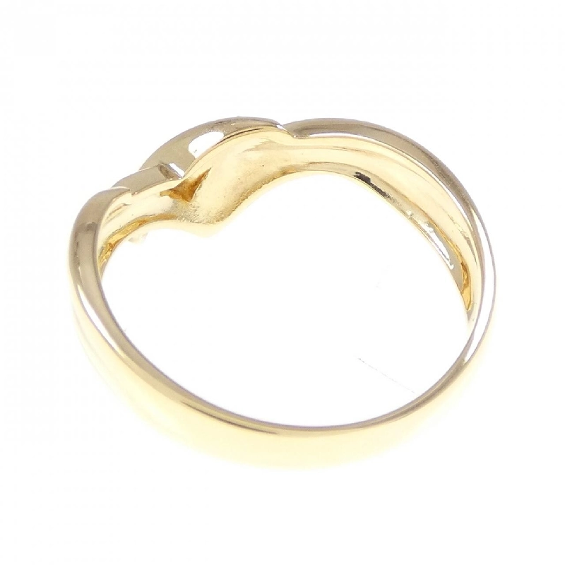 Nhẫn kim cương K18YG 0.03CT 670160