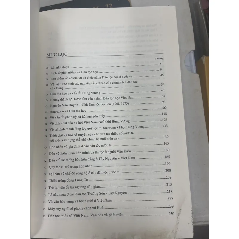 MỘT SỐ VẤN ĐỀ VỀ DÂN TỘC HỌC VIỆT NAM - PHAN HỮU DẬT 933507