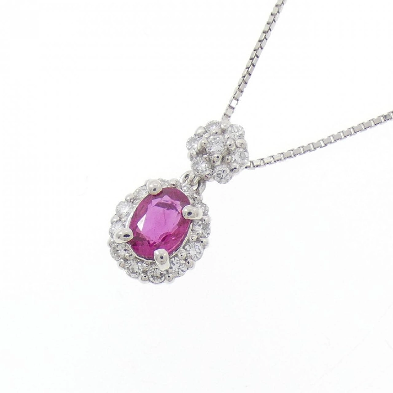 Dây chuyền ruby PT900/PT850 0.33CT - Hàng hiệu Chính hãng 862727