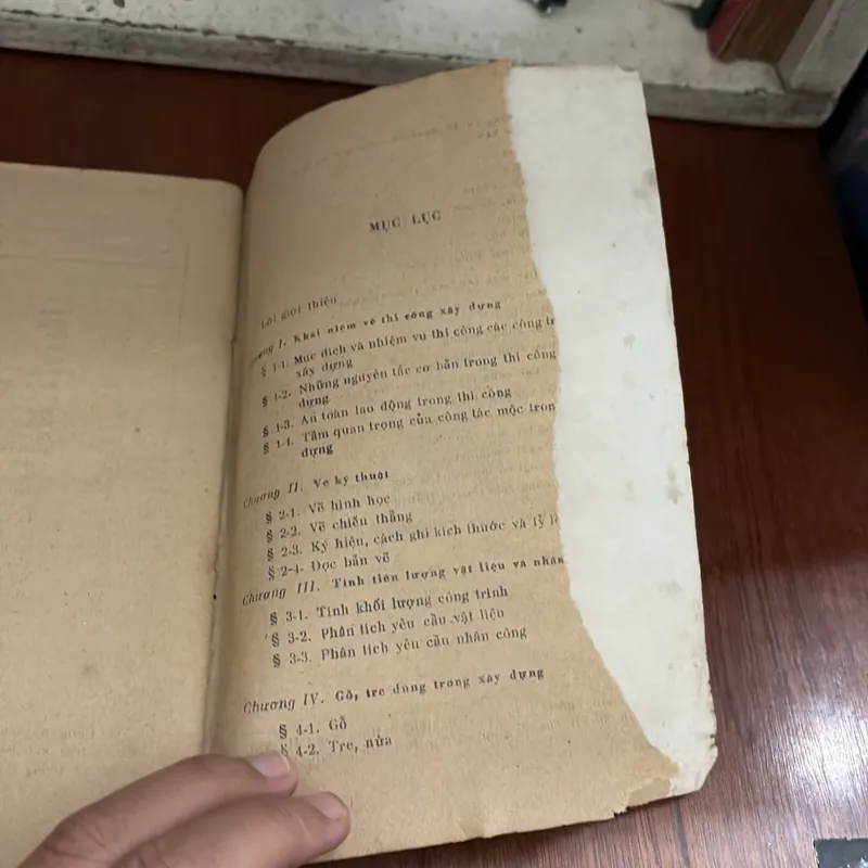 II Sách Xưa: Kỹ Thuật Mộc - Bộ Xây Dựng - 1976 607583