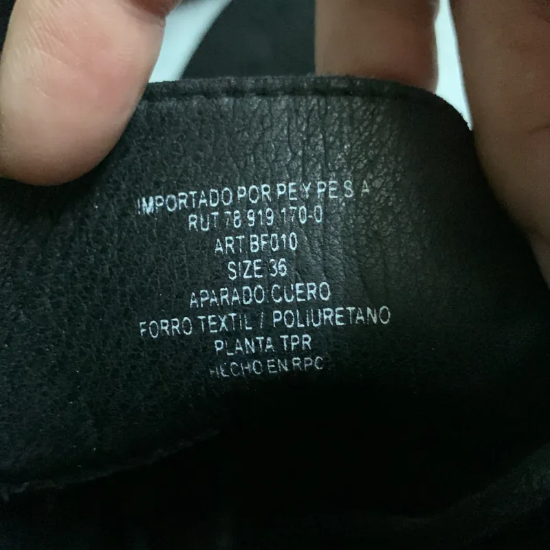 Giày boot nữ đen cao 4cm  759572