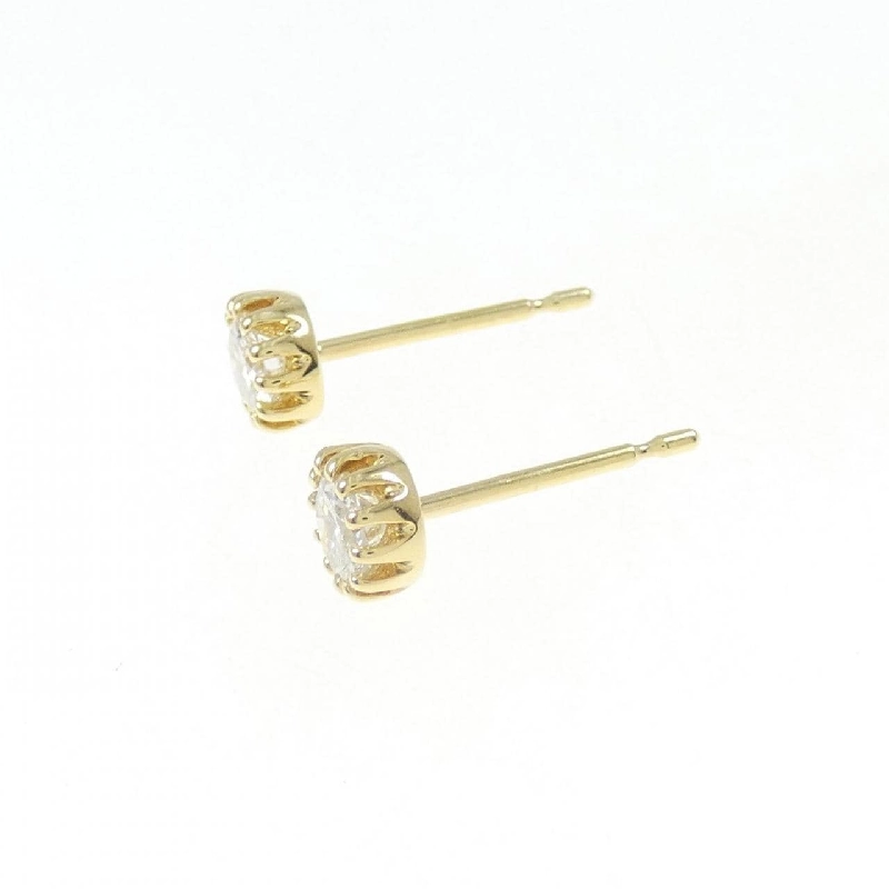 K18YG/ST Bông tai kim cương 0.203CT 0.204CT F VS1 VG-GOOD - Hàng hiệu Chính hãng 874110