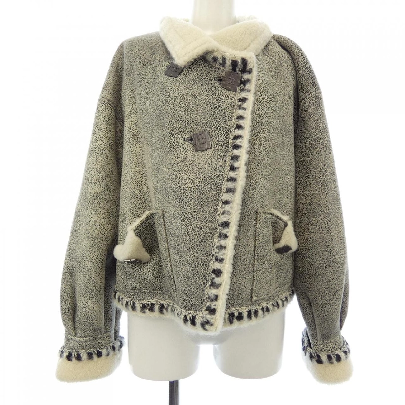 CHANEL P42355C00167 Áo khoác lông cừu - Hàng hiệu Authentic 818755