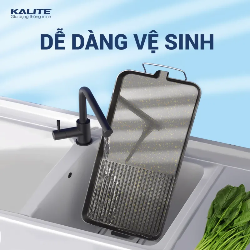 Bếp nướng điện Kalite KLG280 không khói chống dính siêu bền 674364