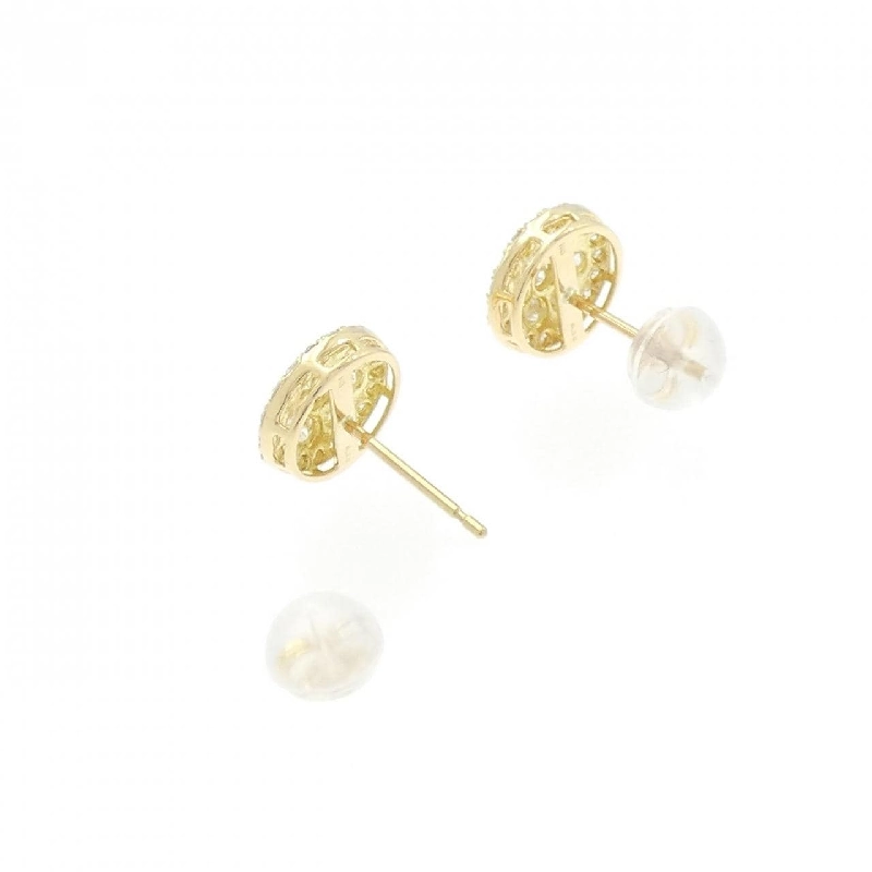 K18YG Bông tai kim cương 0.60CT - Hàng hiệu Chính hãng 875418