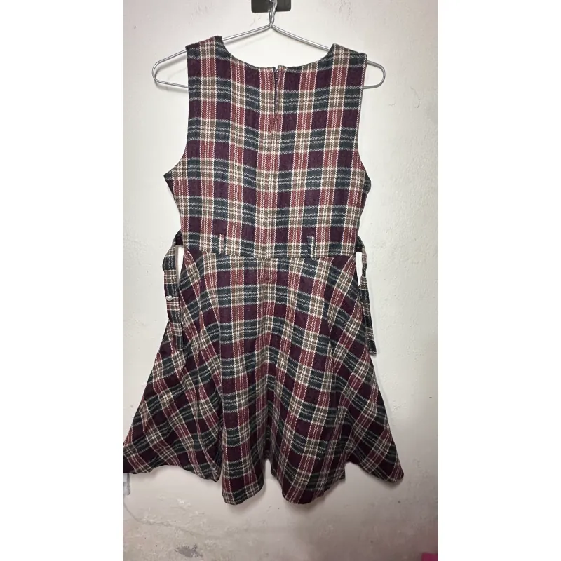 Váy nữ kẻ caro size M chất liệu mặc mát, phong cách trẻ trung 734245