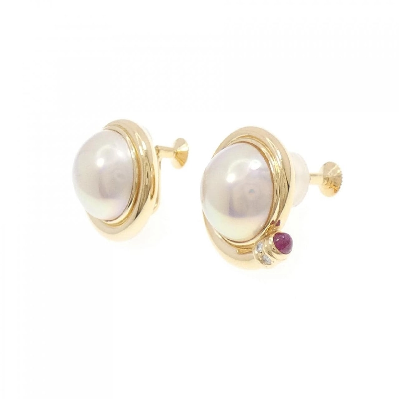 Bông tai Mabe Pearl Tasaki - Hàng hiệu Authentic 845344