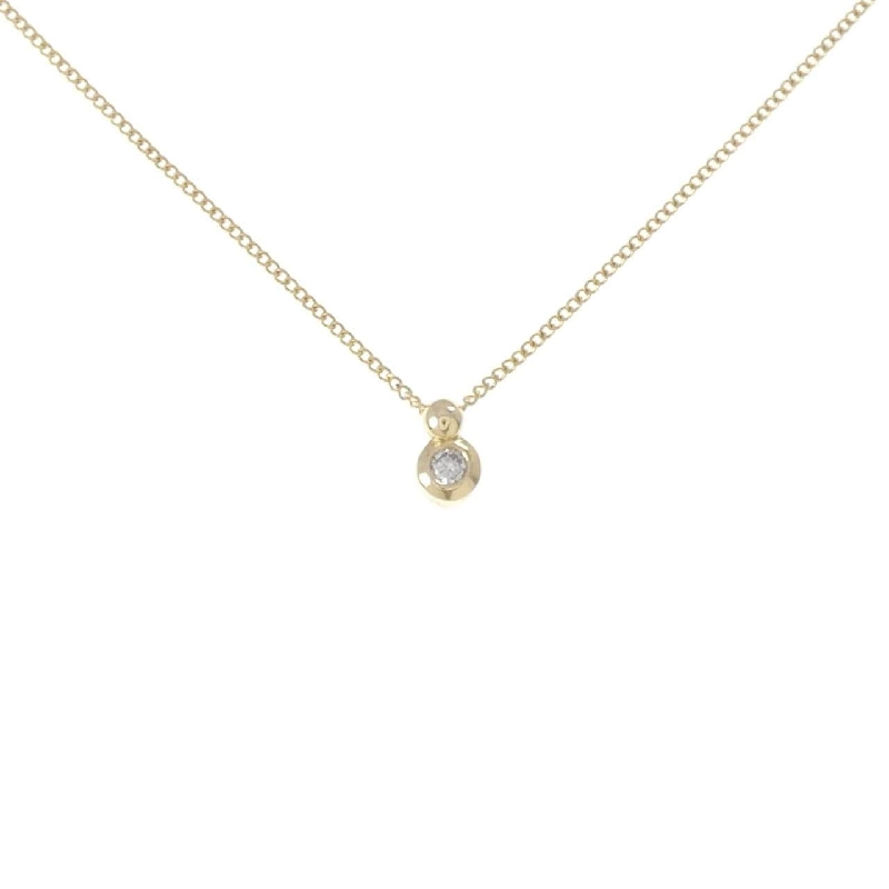 K18YG Dây chuyền kim cương 0.041CT - Hàng hiệu Chính hãng 858795