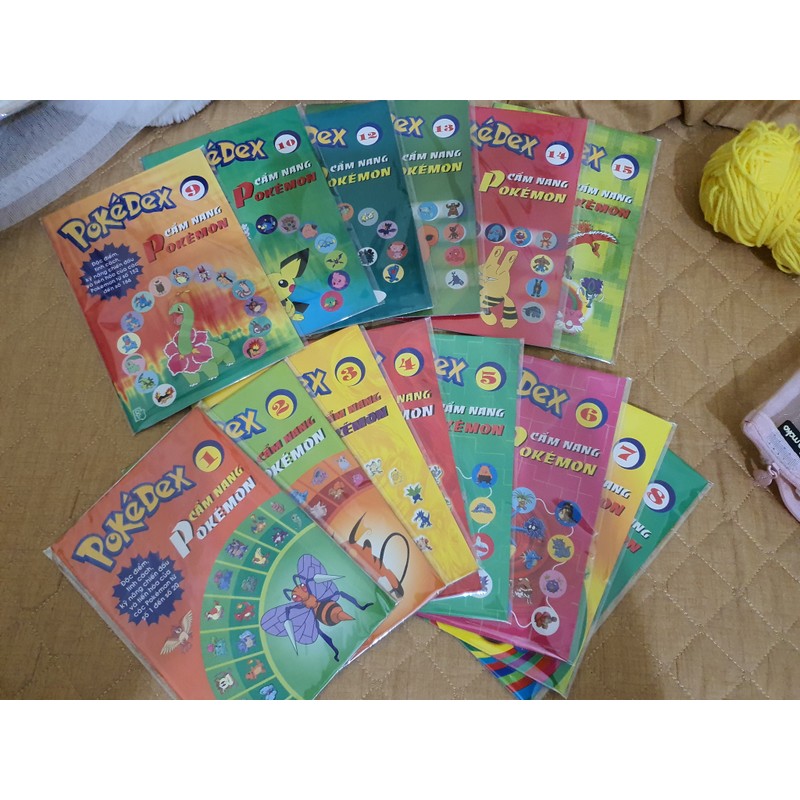 Pokedex cẩm nang Pokemon full 15 tập nxb trẻ 195638