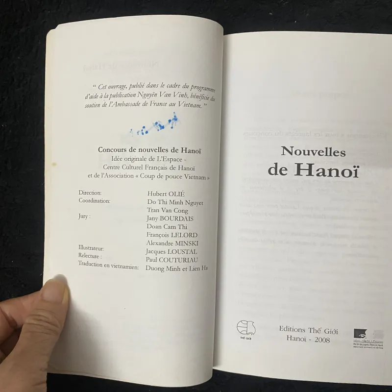 Ký ức Hà Nội / Nouvelles de Hano-Nhà xuất bản Thế giới 1033868