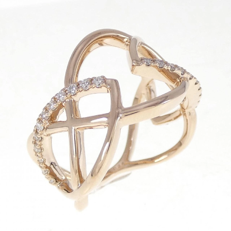 Nhẫn kim cương K18PG 0.26CT - Hàng hiệu Authentic 848974