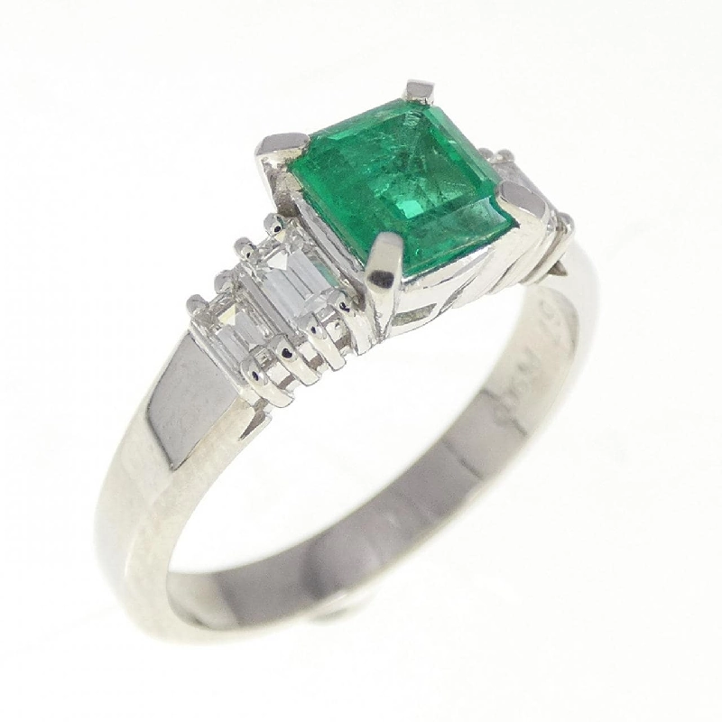 Nhẫn Emerald PT900 0.67CT 671328
