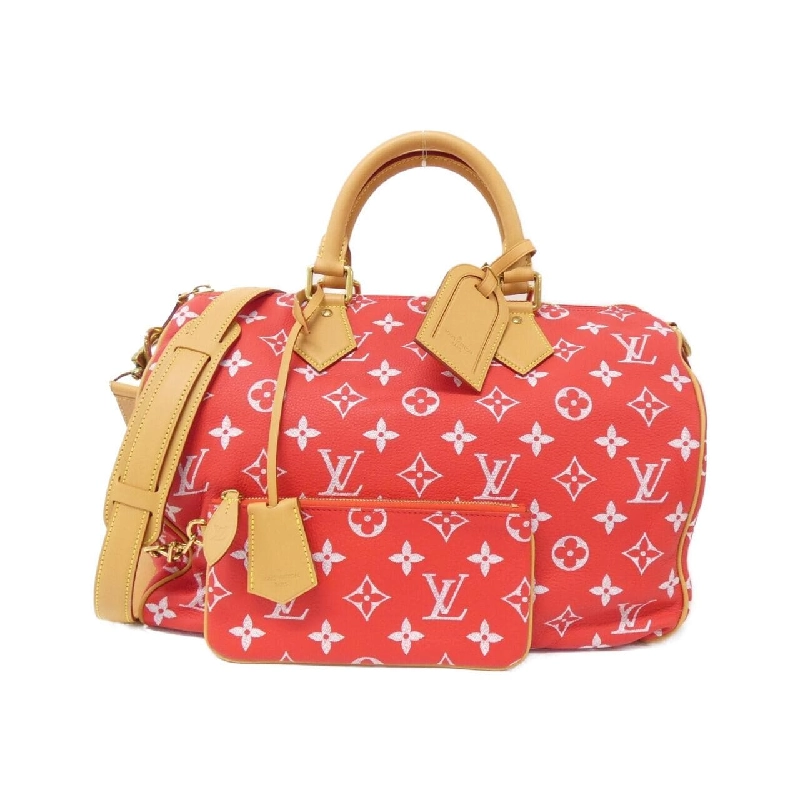 Túi xách Boston Louis Vuitton Monogram (P9) Speedy P9 Bandoulière 40cm M24420 614856