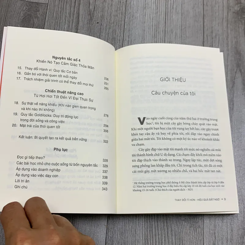 Thay đổi tý hon hiệu quả bất ngờ, automic habits. 2b4 718452