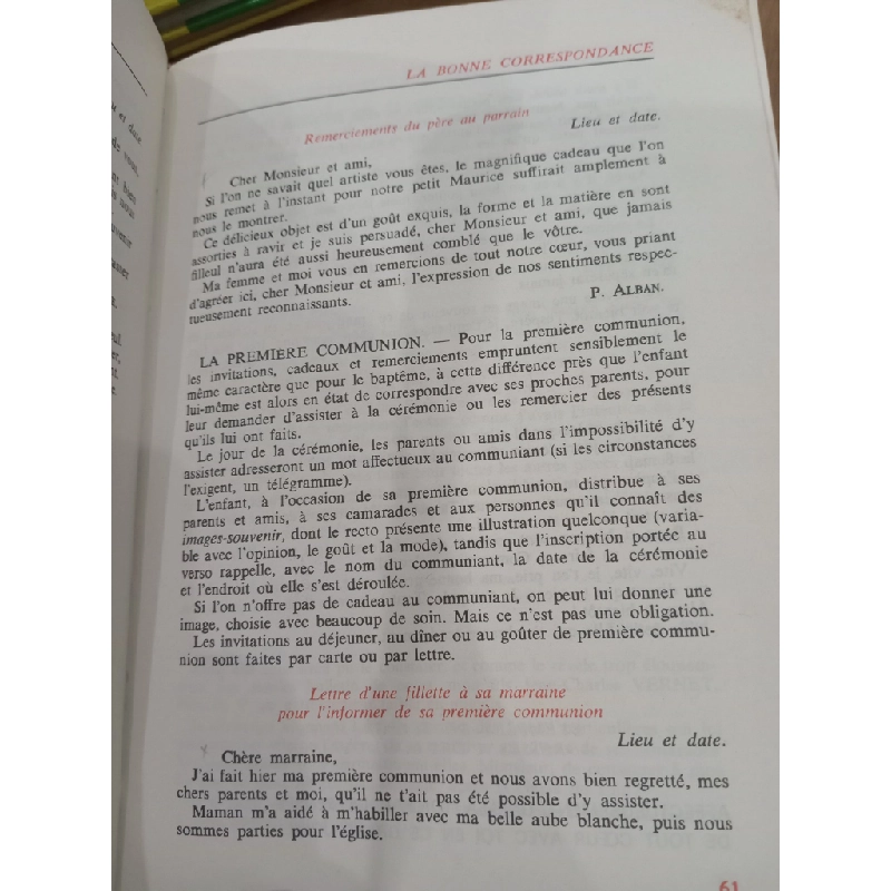 La bonne correspondance - H. Fontenay 551402