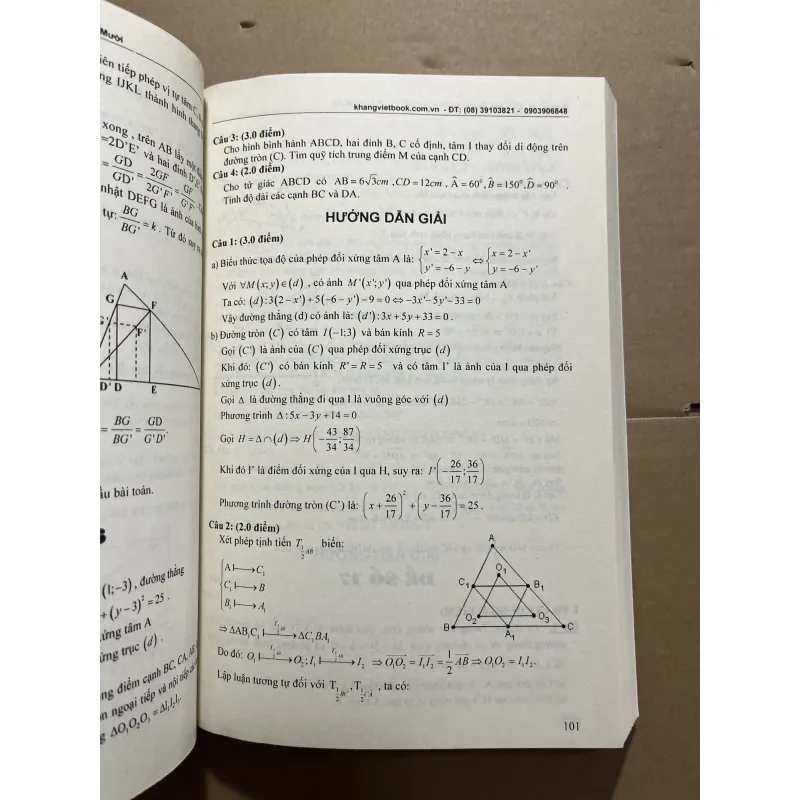 bí quyết điểm 10 kiểm tra toán 11 976887