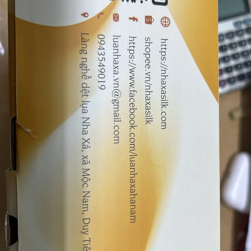 Vải áo dài Nha Xá 958704