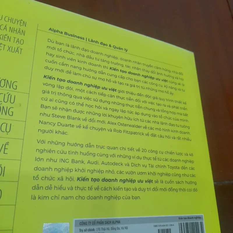 KIẾN TẠO DOANH NGHIỆP ƯU VIỆT 752288