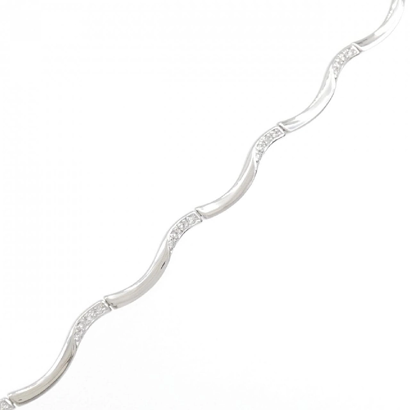 K18WG Vòng tay kim cương 0.32CT - Hàng hiệu Chính hãng 879018