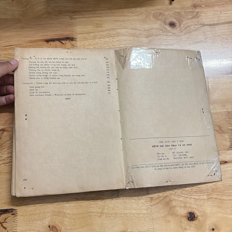 II Sách Y: Bệnh Học _ Bào Thai Và Sơ Sinh (Tập 2) - J. EDGAR MORISON - 1979 682253