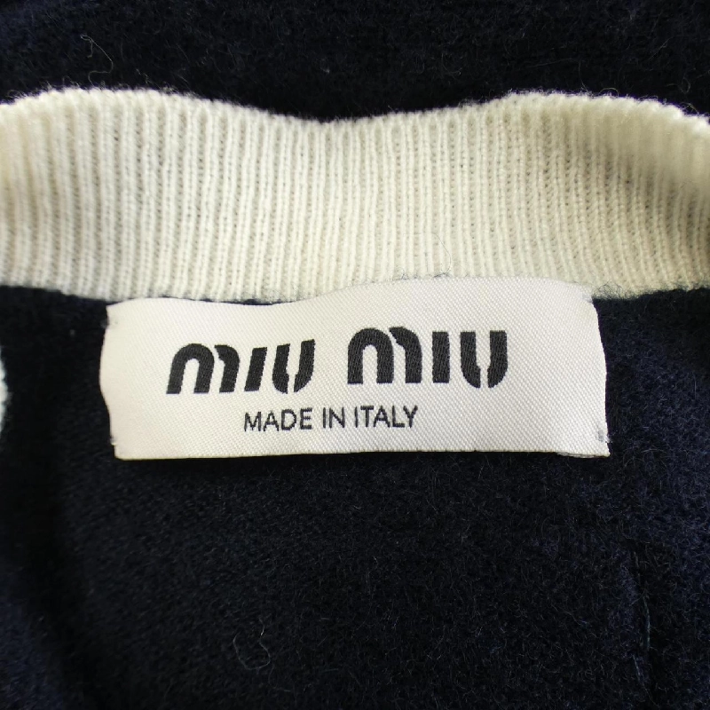 【Mã giảm giá】Áo khoác cardigan MIU MIU 637925