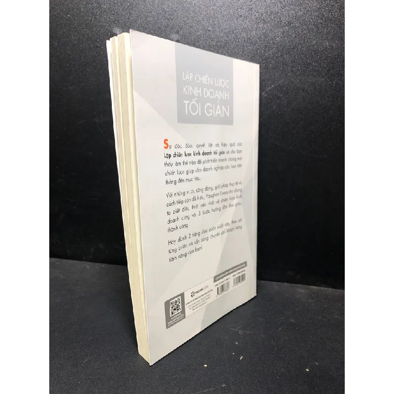 Lập chiến lược kinh doanh tối giản 2018 Vaughan Evans mới 90% (kinh doanh) HCM2301 353406