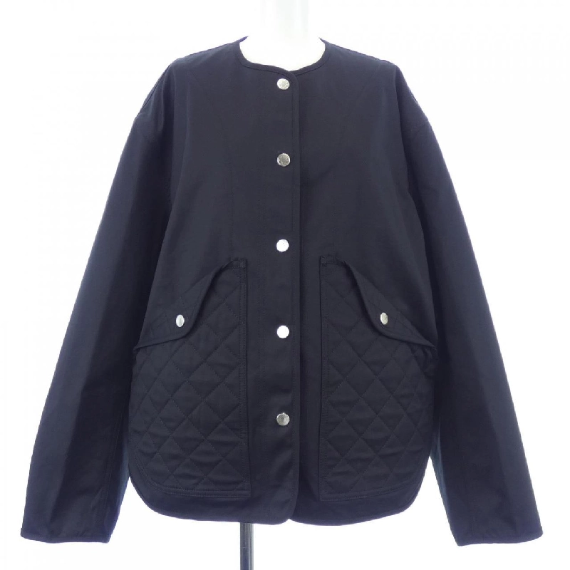 【Mã giảm giá】Áo khoác không cổ HERMES 638723