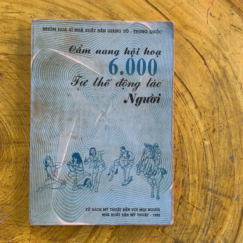 CẨM NANG HỘI HOẠ 6.000 TƯ THẾ ĐỘNG TÁC NGƯỜI 1023324