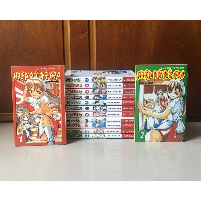 Hiệp Nữ Mì Gia (Jun Sadogawa) Tập 1-13, thiếu Tập 4+8+9 [Truyện Tranh Manga] 1057943