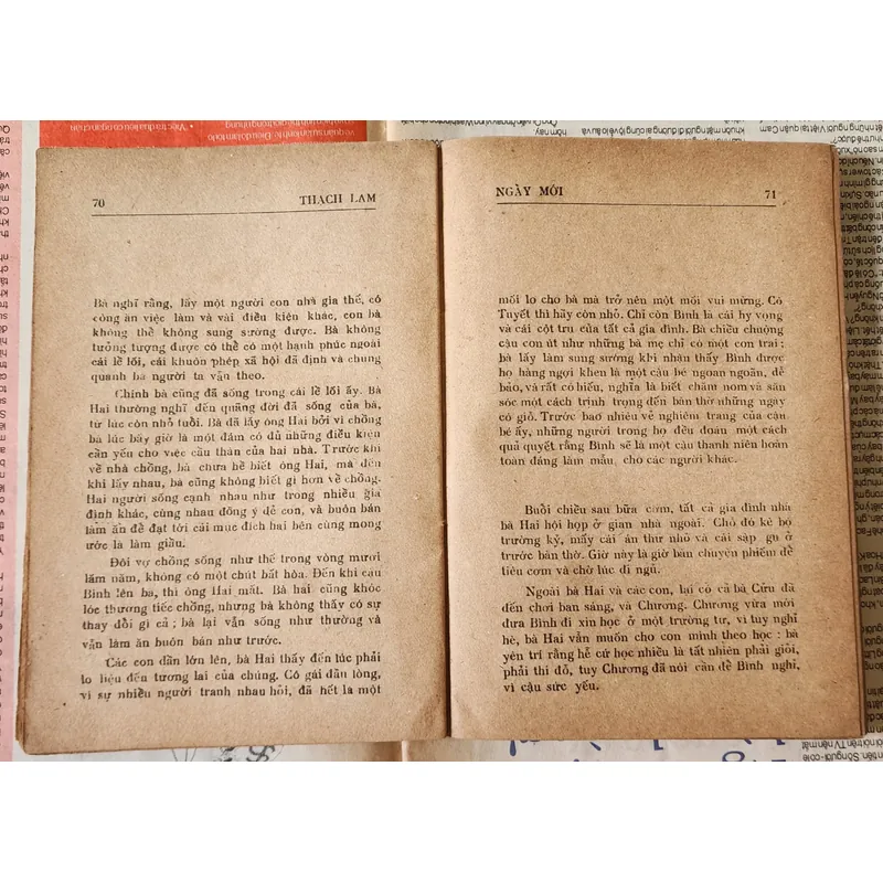Tiểu thuyết của Thạch Lam: NGÀY MỚI 726049