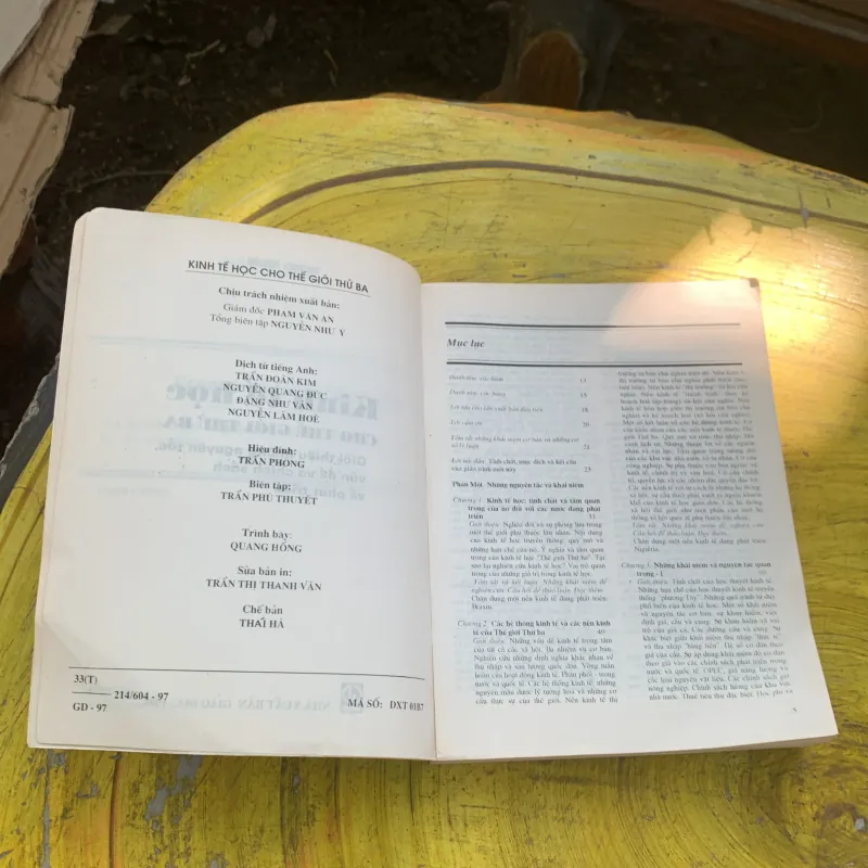 KINH TẾ HỌC CHO THẾ GIỚI THỨ BA - Michael P. TODARO  785130