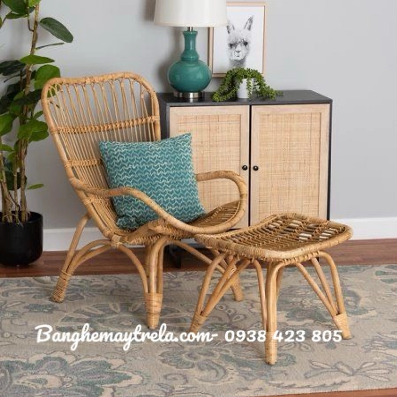 Ghế mây đọc sách cho người già 521936