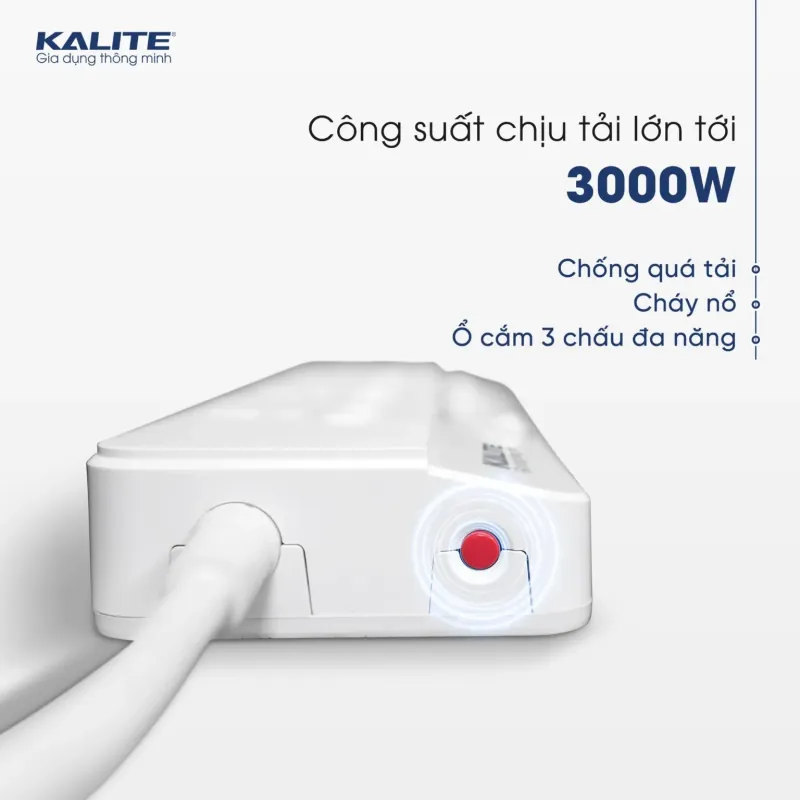 Ổ cắm điện thông minh KALITE KPS03 601095