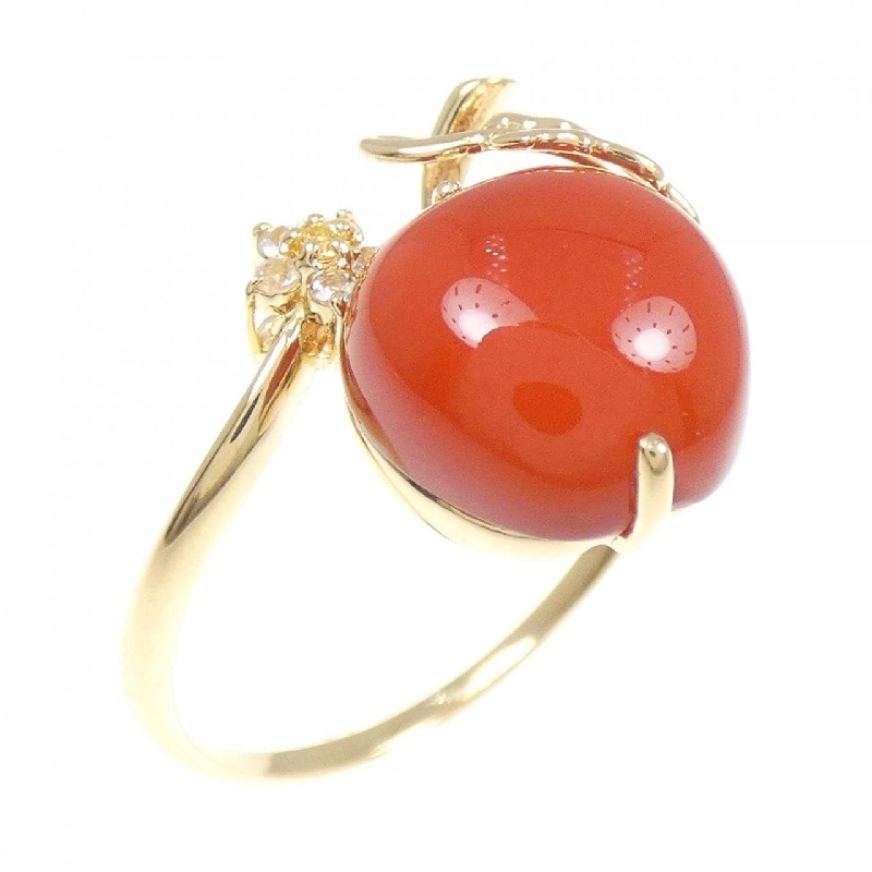 K18YG Nhẫn Agate - Hàng hiệu Chính hãng 851559