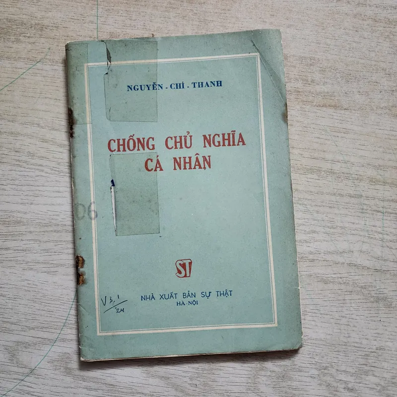 Chống chủ nghĩa cá nhân | nguyễn chí thanh | 1969 737700