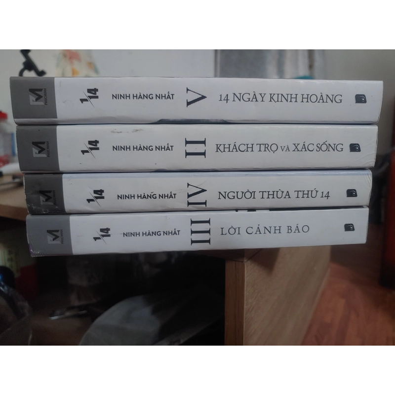 1/14- tập 2-5  tác giả ninh hàng nhất  522577