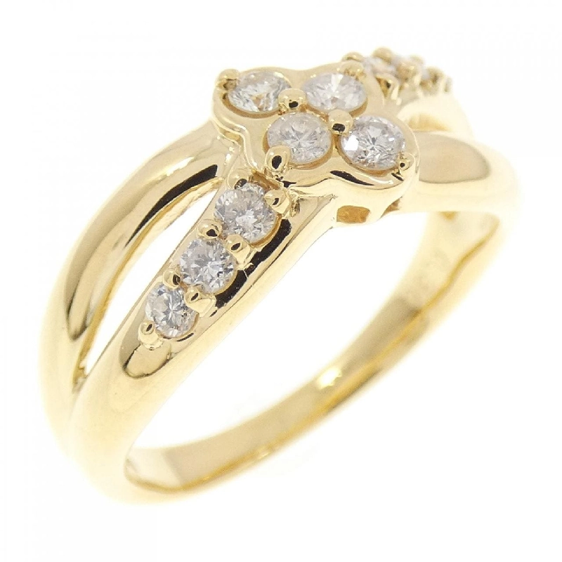 Nhẫn kim cương K18YG 0.30CT - Hàng hiệu Chính hãng 851384