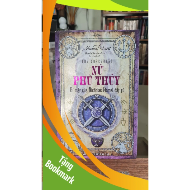 (TẶNG BOOKMARK) Nữ phù thủy bí mật của Nicholasflamel bất tử - Michael Scott Sách văn học RBK0302 950149