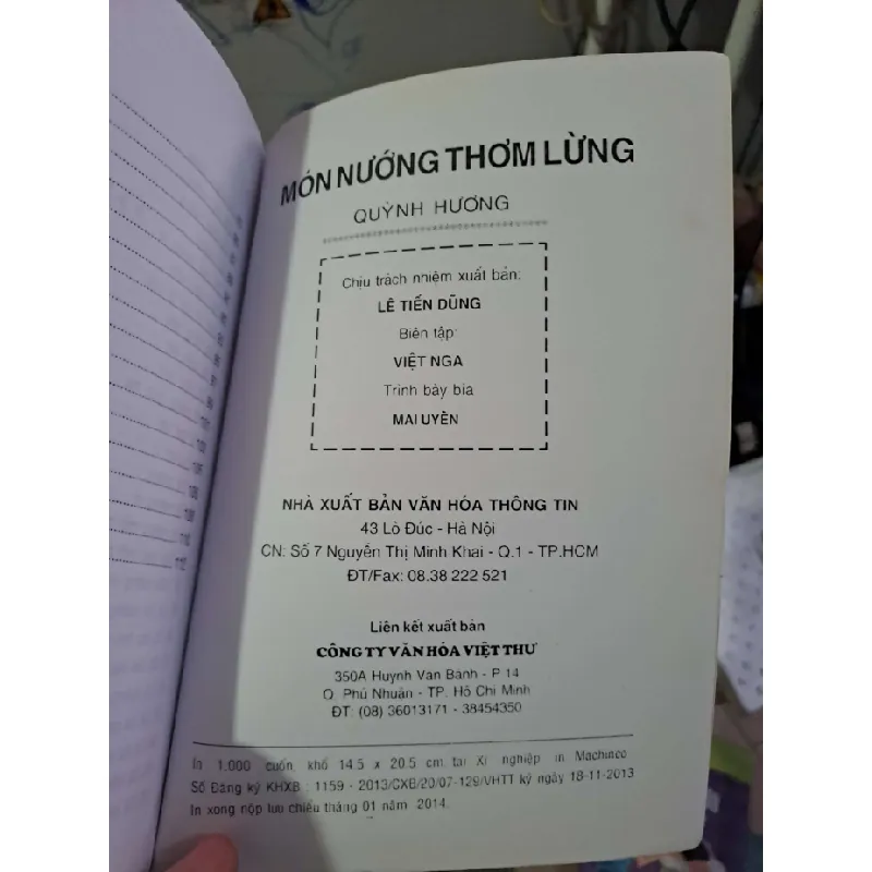 Món nướng thơm lừng - Quỳnh Hương GIÁO TRÌNH, CHUYÊN MÔN HCM0910 588437