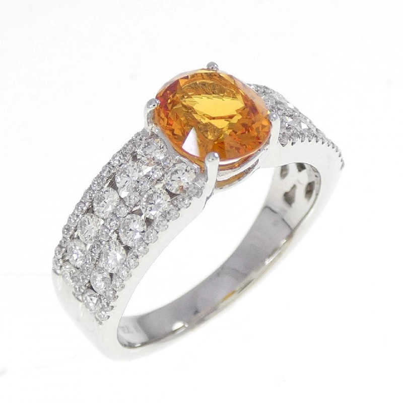 Nhẫn Sapphire K18WG 1.795CT - Hàng hiệu Chính hãng 854014