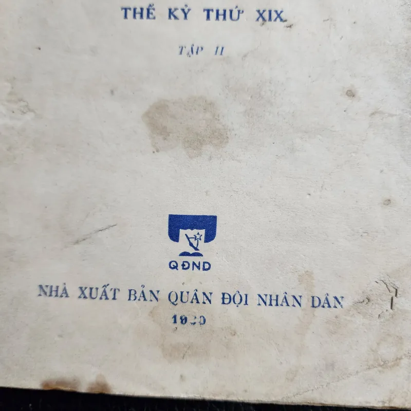 Lịch sử việt nam thế kỷ XIX tập II | Cục tuyên huấn | 1960 970480