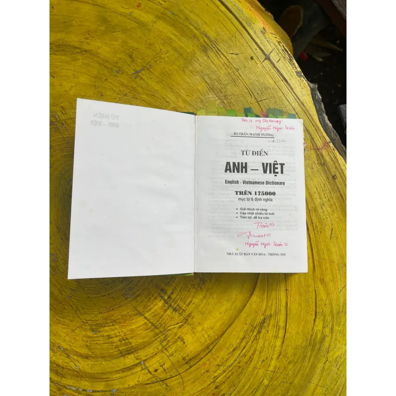 COMBO TỪ ĐIỂN VIỆT - ANH & TỪ ĐIỂN ANH- VIỆT  BÌA CỨNG KHỔ 14,5 x 20,5 731054