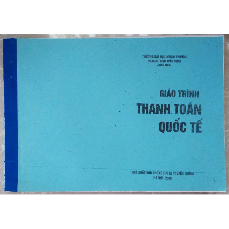 Cuốn photo Giáo trình Thanh toán quốc tế 13020