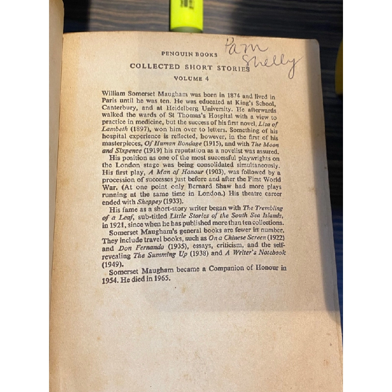 Collected Short Stories Volume 4 - W. Somerset Maugham 448818