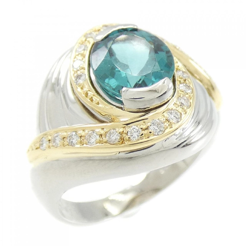 Nhẫn Tourmaline PT900/K18YG 1.66CT - Hàng hiệu Chính hãng 856301