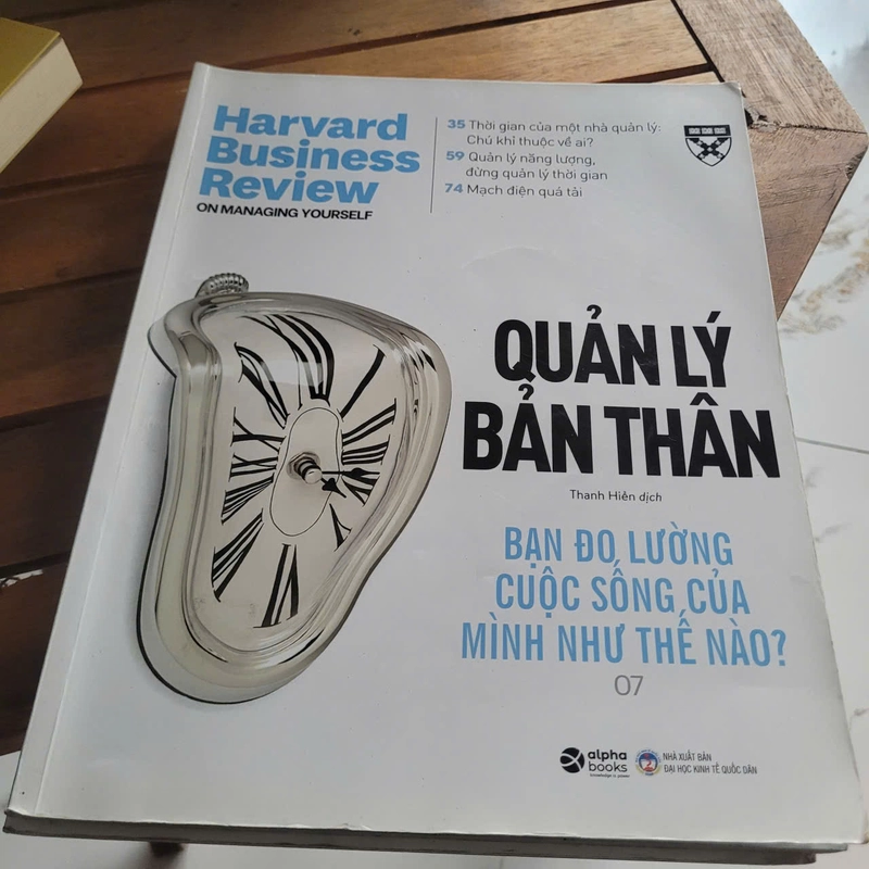 On Managing Yourself / Quản lý bản thân	Harvard Business Review 522020