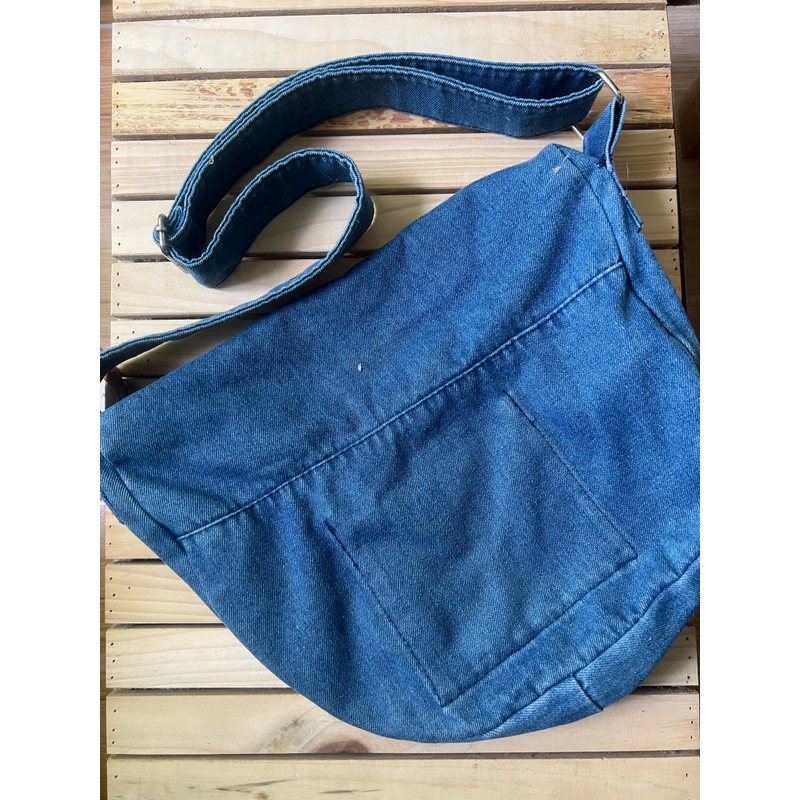 Túi xách jeans nữ đeo chéo, đeo thẳng đều được, rộng rãi đựng được nhiều đồ 522452