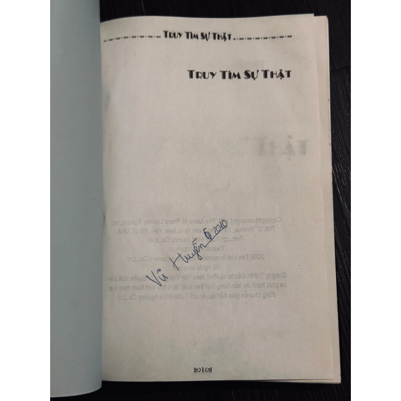 Truy tìm sự thật 522203
