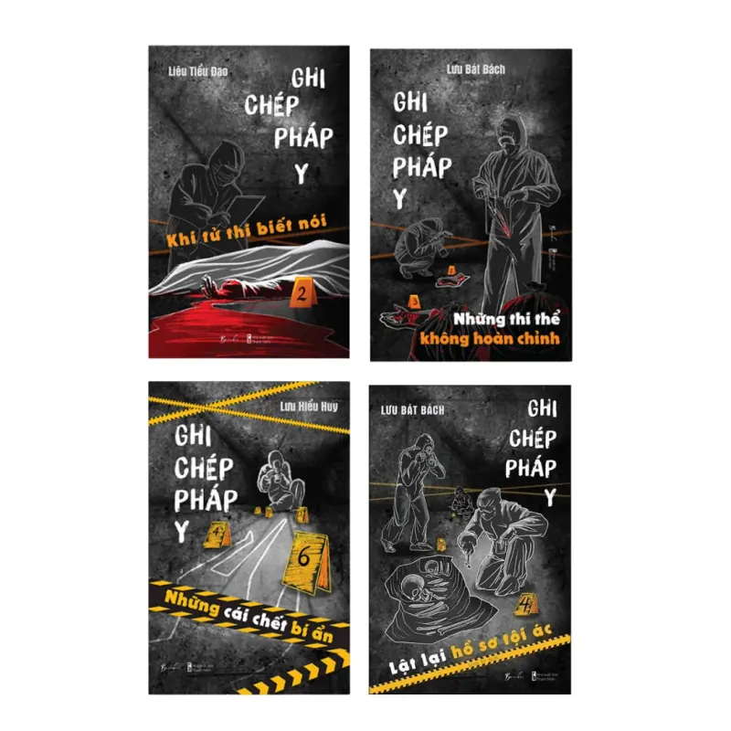 Combo sách Ghi Chép Pháp Y (Bộ 4 Tập) 717548